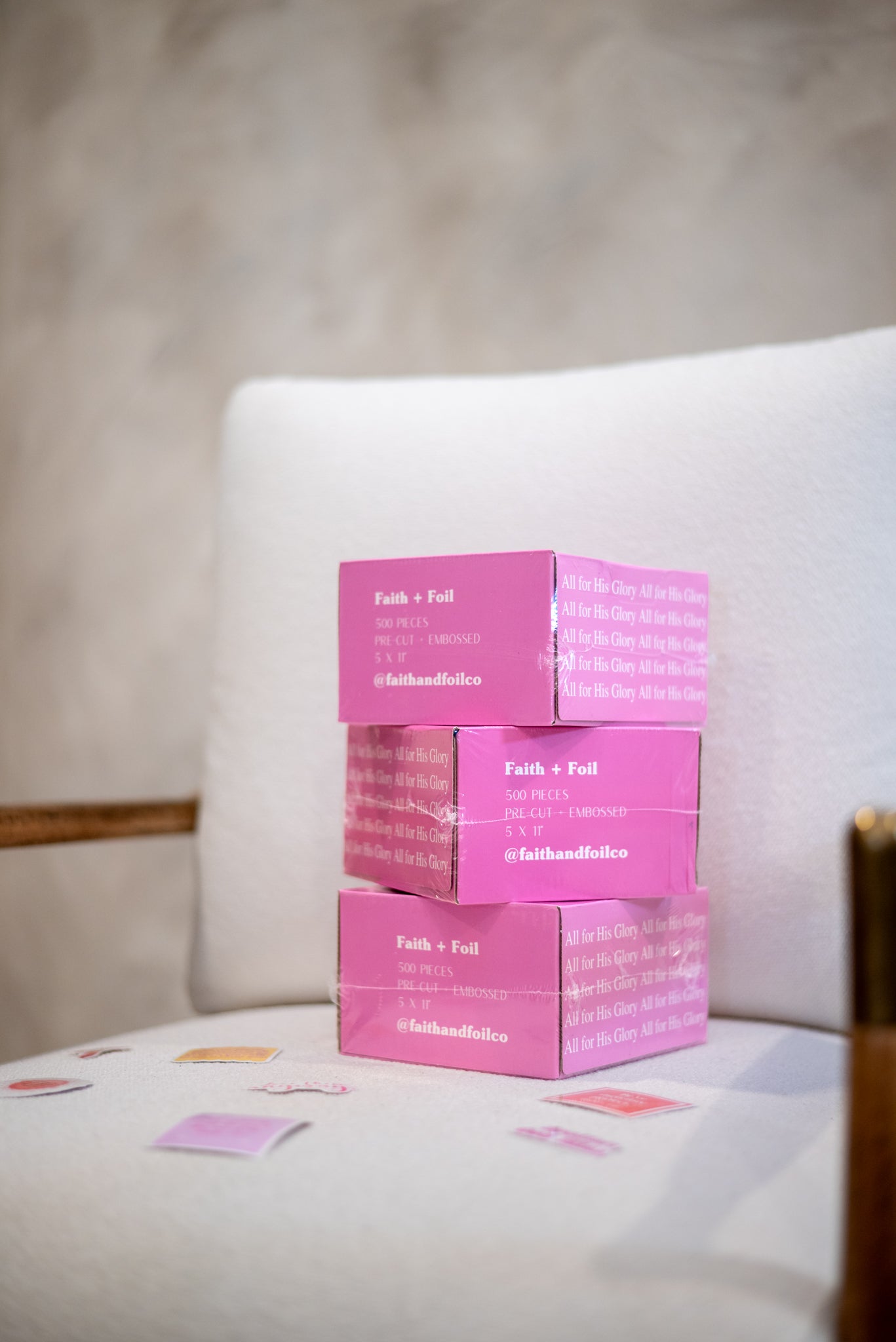 All For His Glory Foil