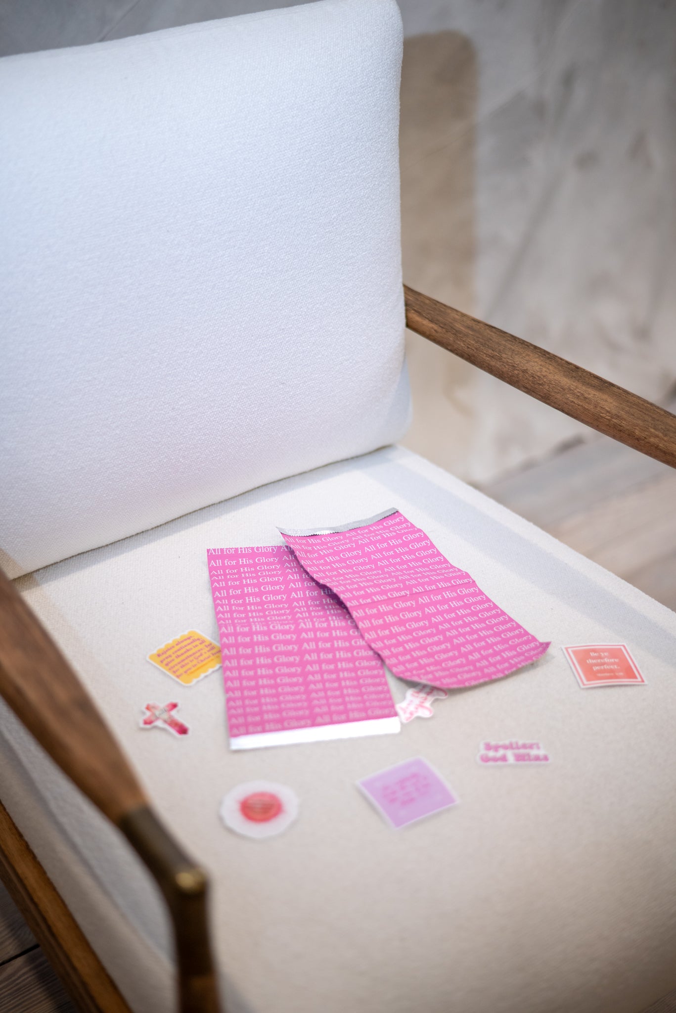 All For His Glory Foil