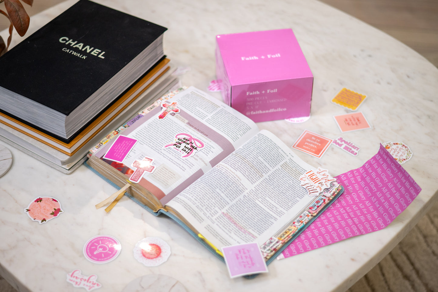 All For His Glory Foil