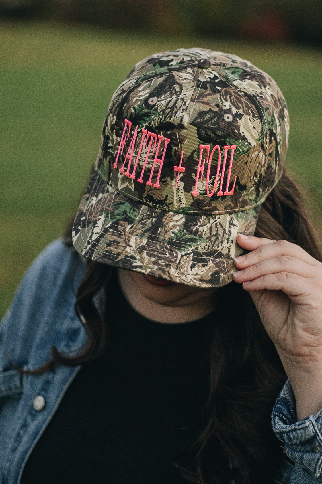 Pre-Order Faith + Foil Camo Hat