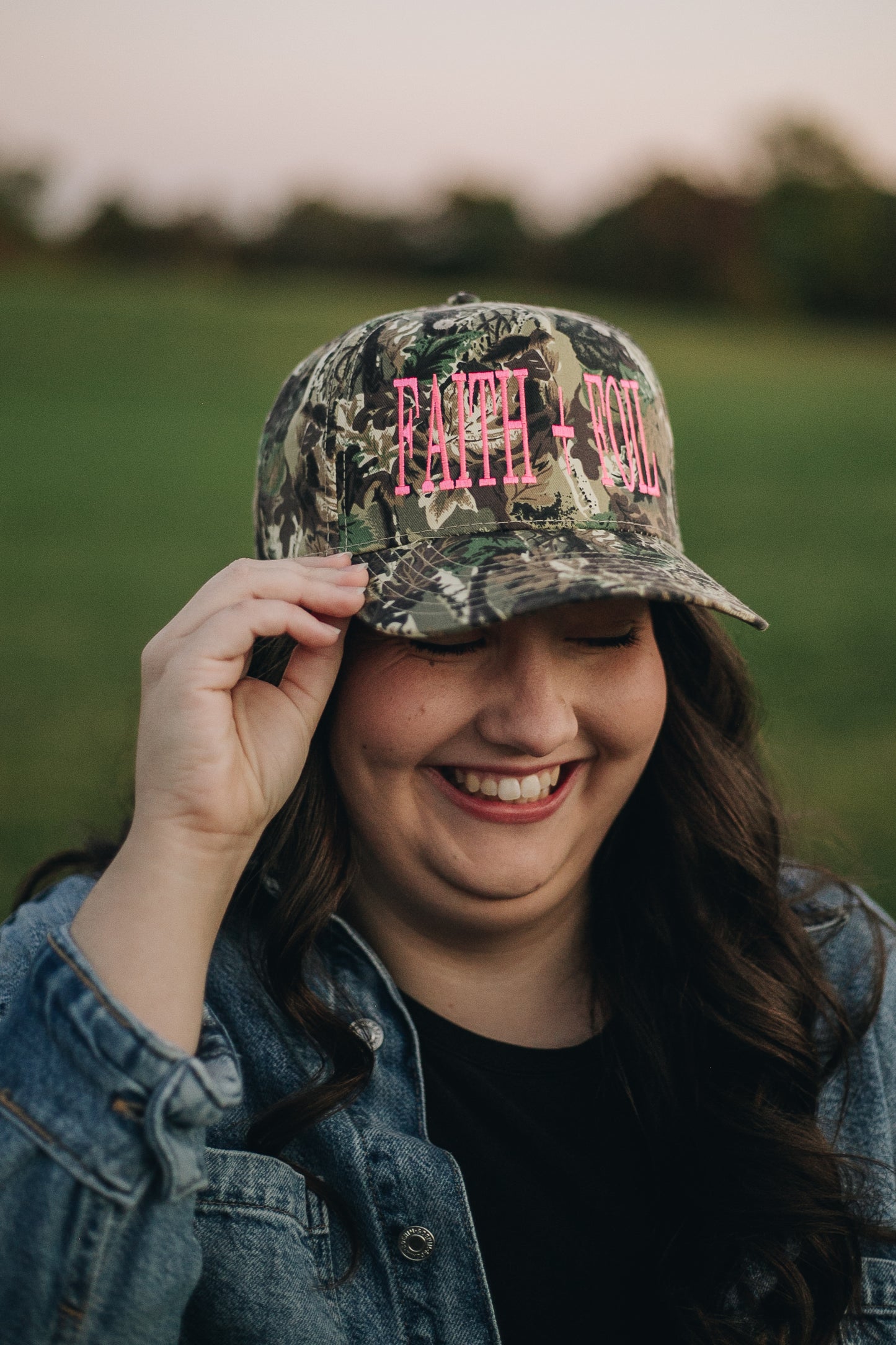Pre-Order Faith + Foil Camo Hat